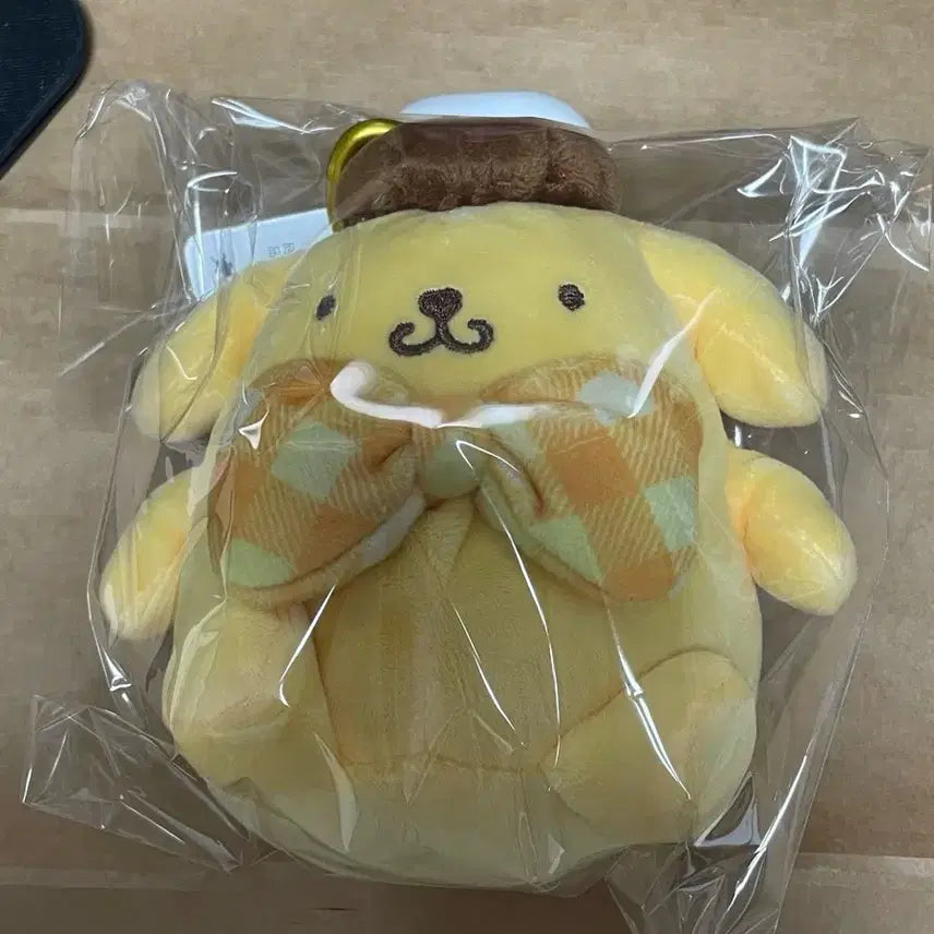 [BUNJANG] Pompompurin Plush Doll Shopping Basket / 폼폼푸린 인형 파우치 장바구니