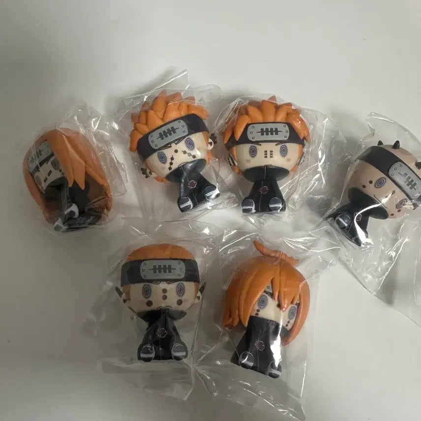 [BUNJANG] Naruto Pain Chokonoko 6-Figure Set / 나루토 페인 초코노코 피규어 6종 세트