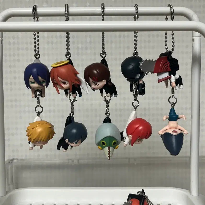 [BUNJANG] Chainsaw Man Gacha 1st &amp; 2nd Series Full Set / 체인소맨 대롱대롱 가챠 1,2탄 풀세트 11종