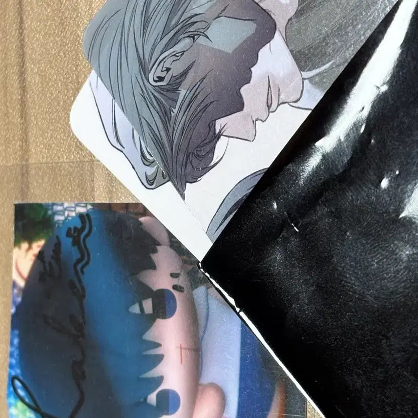 [BUNJANG] Black Wooden Horse Sparkles Resin Popup Photocard / 검은목마 10만원 특전 및 뽀시래기 포토카드 스파클즈 레진 팝업