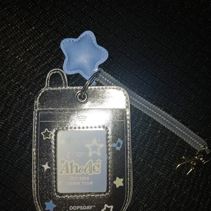 [BUNJANG] Y2K Phone Shaped Photocard Holder Keychain / y2k 포카 홀더 키링