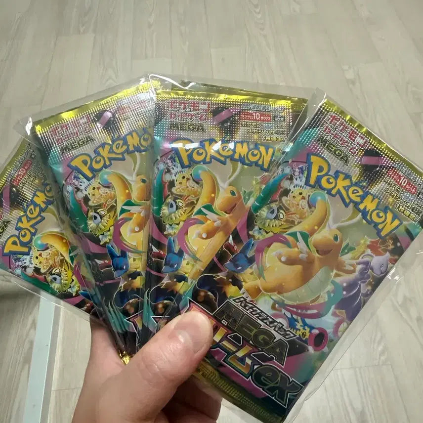 [BUNJANG] Pokemon Card Game Mega Battle Booster Pack (5 Packs) / 포켓몬 카드 게임 MEGA 배틀 부스터팩 5EA