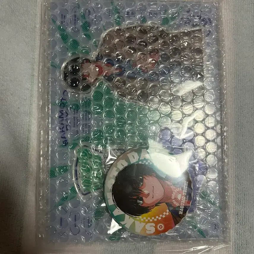 [BUNJANG] Sakamo Days Nagumo Acrylic Stand &amp; Can Badge Set / 사카모토데이즈 사카데이 나구모 기가 점프 아크릴스탠드 캔뱃지