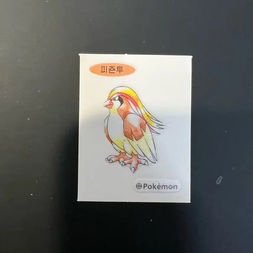 [BUNJANG] Pokemon Pidgeotto Artwork Tteobushi / 포켓몬 피죤투 아트웍 띠부씰