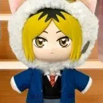 [BUNJANG] EAKI Haikyu!! Q-Bubu Kenma Plush Keychain / EAKI 하부부 큐부부 하이큐 인형 키링 켄마