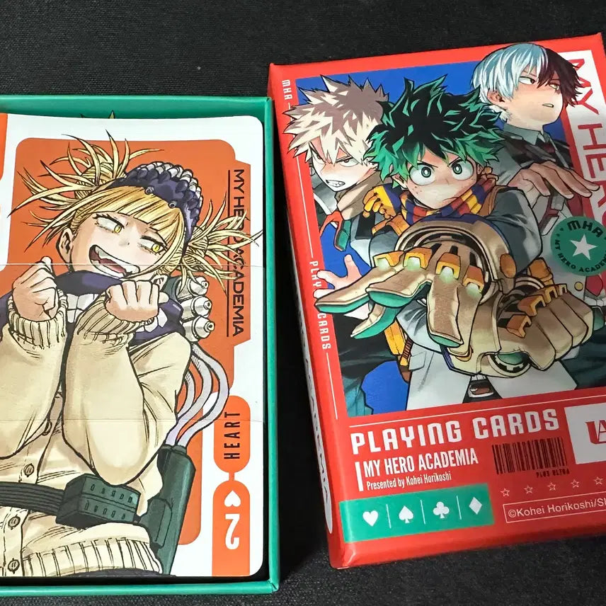 [BUNJANG] Jump Shop My Hero Academia Playing Cards / 점프샵 나히아 플레잉 트럼프 카드 나의히어로아카데미아