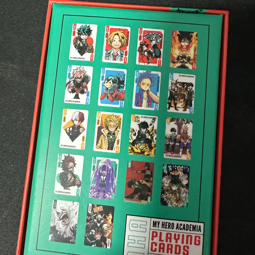 [BUNJANG] Jump Shop My Hero Academia Playing Cards / 점프샵 나히아 플레잉 트럼프 카드 나의히어로아카데미아