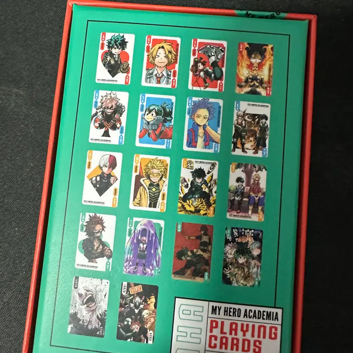 [BUNJANG] Jump Shop My Hero Academia Playing Cards / 점프샵 나히아 플레잉 트럼프 카드 나의히어로아카데미아