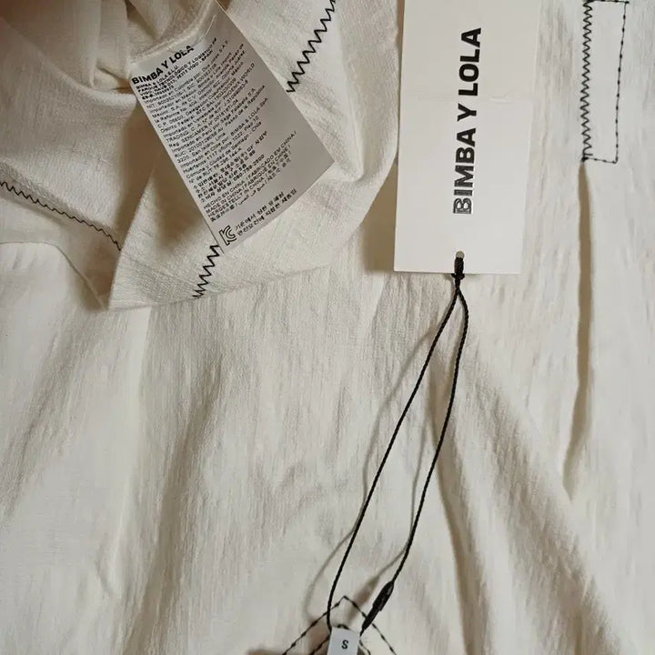 [BUNJANG] Bimba y Lola Ivory Mini Dress / 새상품 빔바이룰라 아이보리 미니원피스 판매합니다