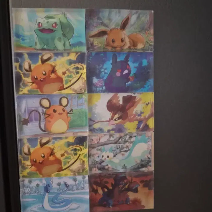 [BUNJANG] Pokemon Card Magnet (Custom Made) / 개당가격) 포켓몬스터 카드 마그넷 자체 제작 판매