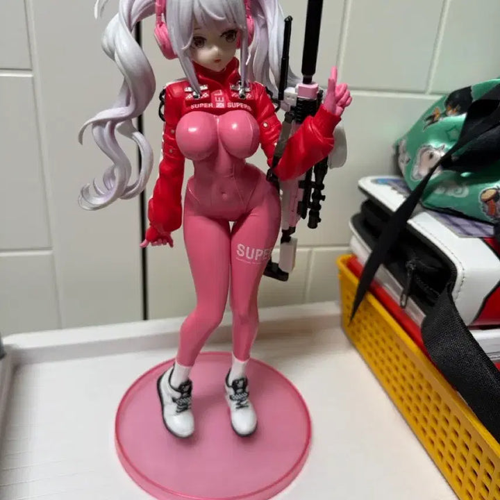 [BUNJANG] Bishoujo Figure Superb Pink Version / 미소녀 피규어 핑크색 슈퍼비 버전