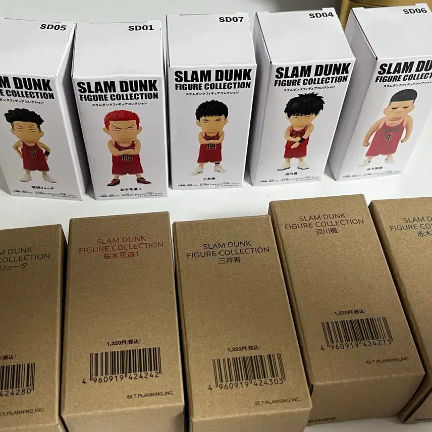 [BUNJANG] Slam Dunk SD Figures Buksan Set / 슬램덩크 sd피규어 북산 세트 판매합니다 박스0