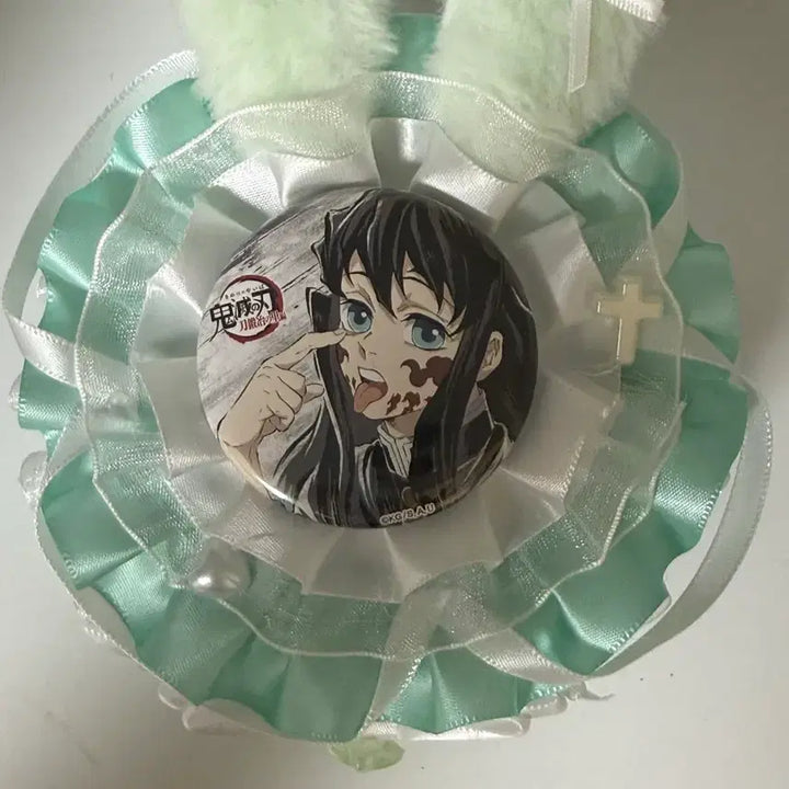 [BUNJANG] Demon Slayer Muichiro Tokito Hashira Exhibition Can Badge / 귀멸의 칼날 무이치로 하시라전 캔뱃지