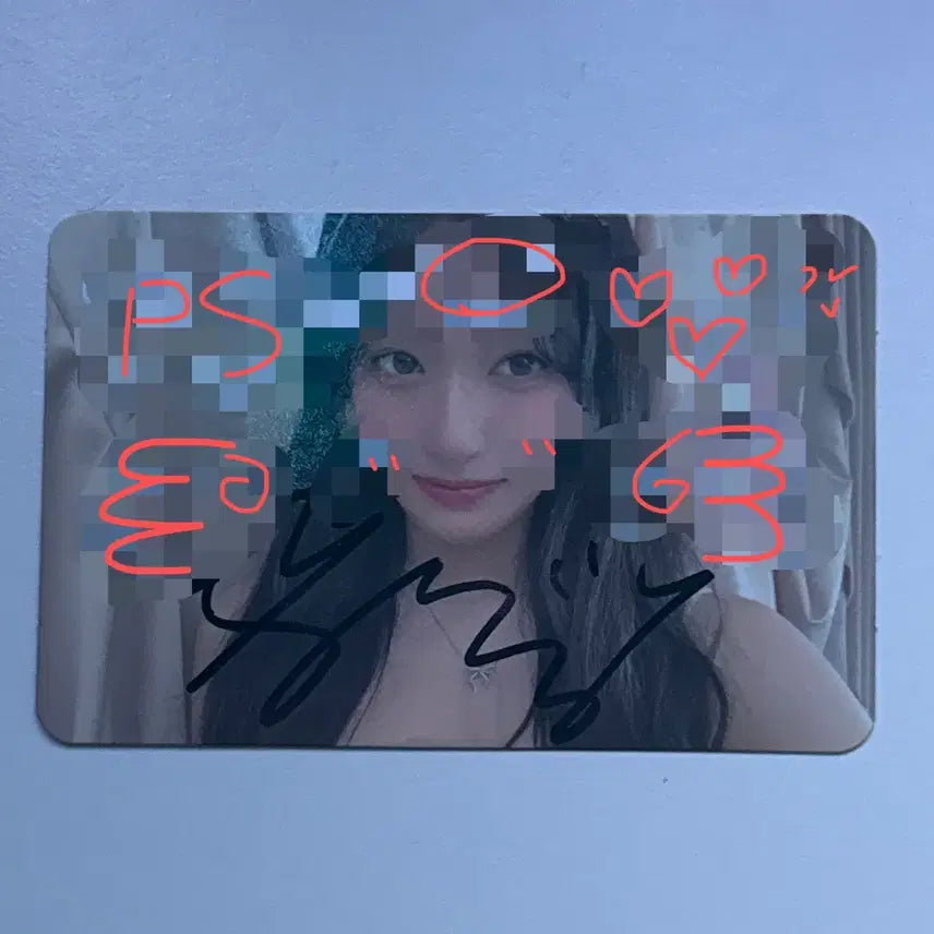 [BUNJANG] IVE Seo Hyuk Real Name Seohyun Secret Signed Photocard / 아이브 이서 시크릿 사인포토카드