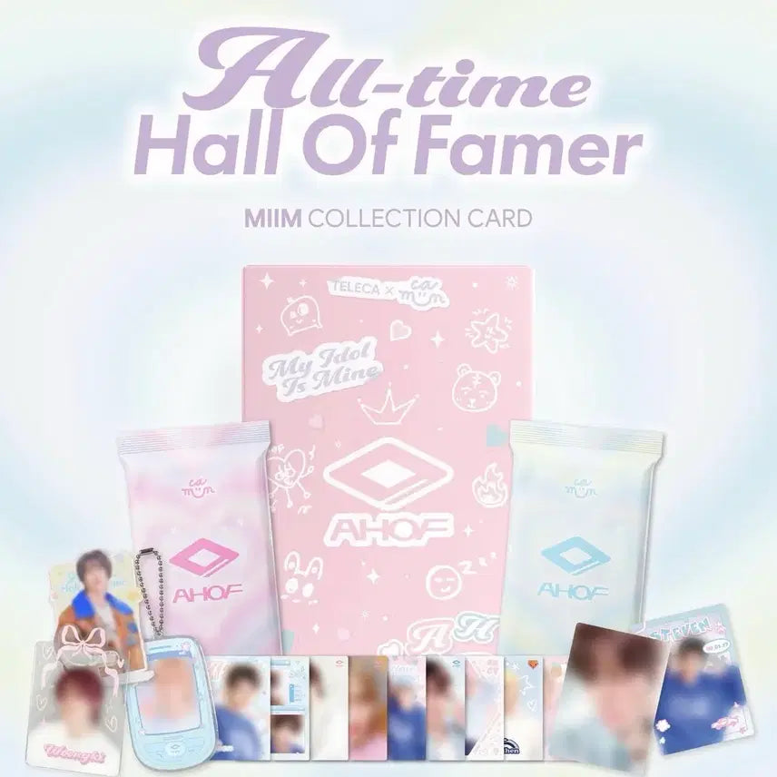 [BUNJANG] AHOF Ungi Steven Telecard Meme Card Box / AHOF 아홉 테레카 밈카 박스 새제품