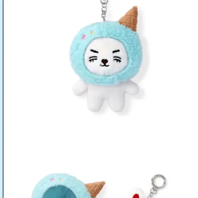 [BUNJANG] SEVENTEEN Miniteen Ice Cream Plush Keychain Cherry / 세븐틴 미니틴 아이스크림 플러시 키링 쵯체리 팔아요 온2치