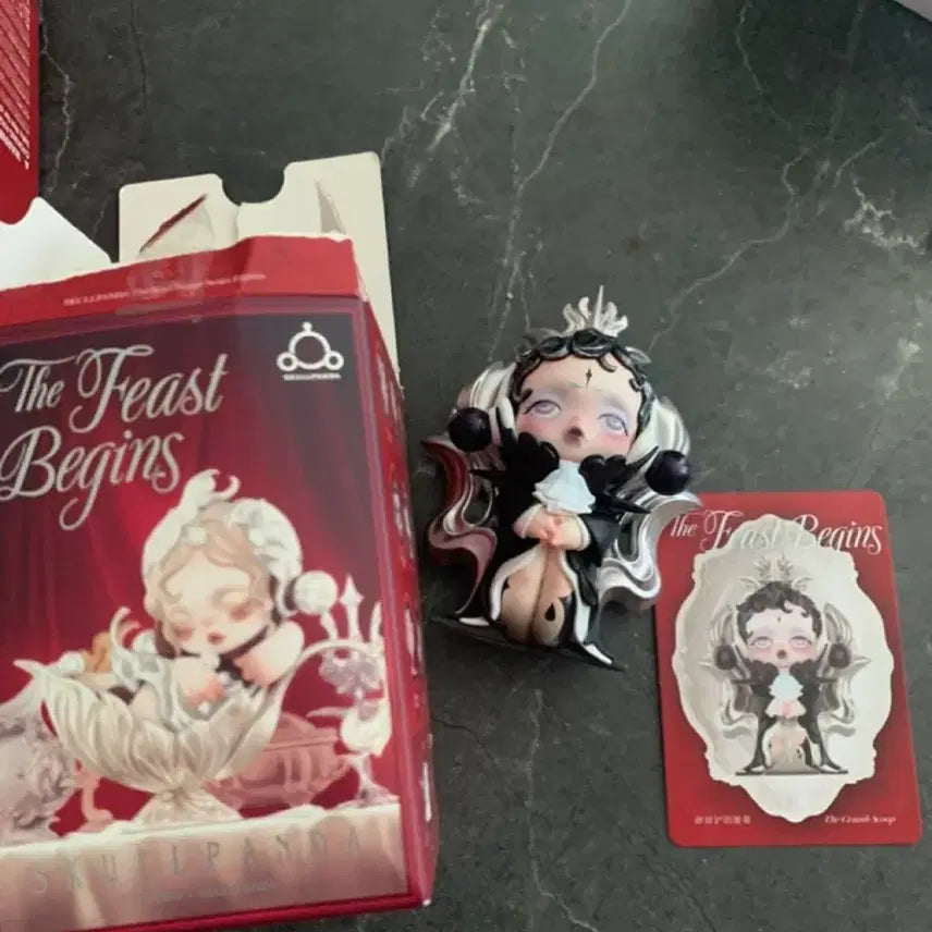 [BUNJANG] Skullpanda "Banquet Prelude" Scoop Figure / 스컬판다 만찬의 서막 스쿱 피규어