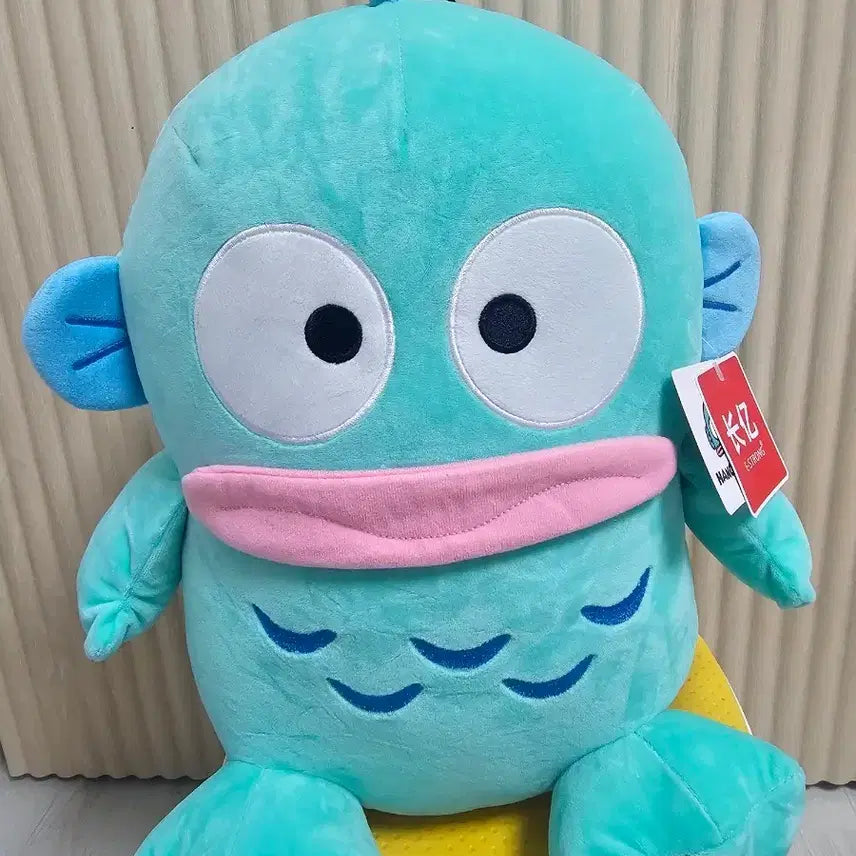 [BUNJANG] Hangyodon Giant Plush + Mini Keychain Set / 한교동 초대형 인형 + 미니 키링 증정 / 완전 귀요미 세트