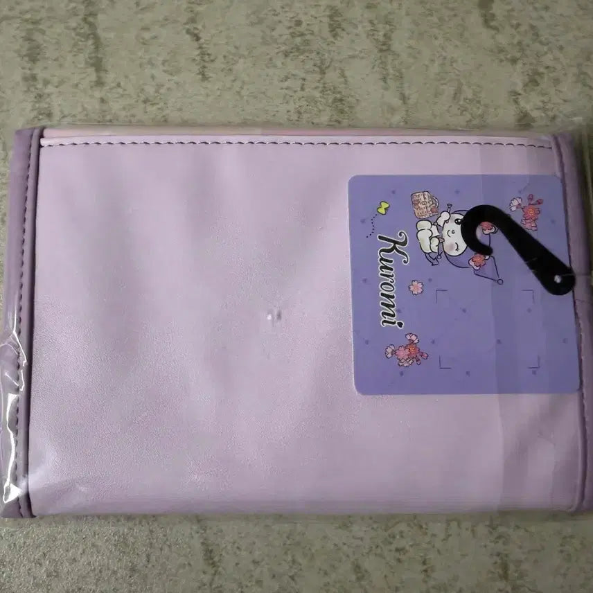 [BUNJANG] Sanrio Limited Edition Sakura Kuromi Passbook Pouch / 산리오 한정판 사쿠라 쿠로미 통장파우치