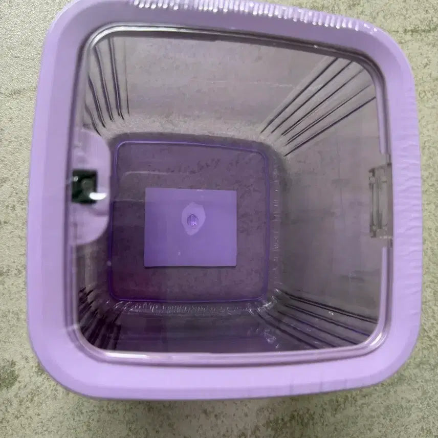 [BUNJANG] Sanrio Kuromi One-Touch Clear Storage Box / 산리오 원터치 쿠로미 투명 보관함