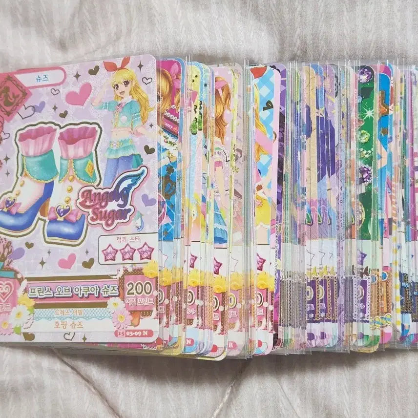 [BUNJANG] Aikatsu! Card Brick Set (90 Cards) / 아이카츠 카드 벽돌 판매