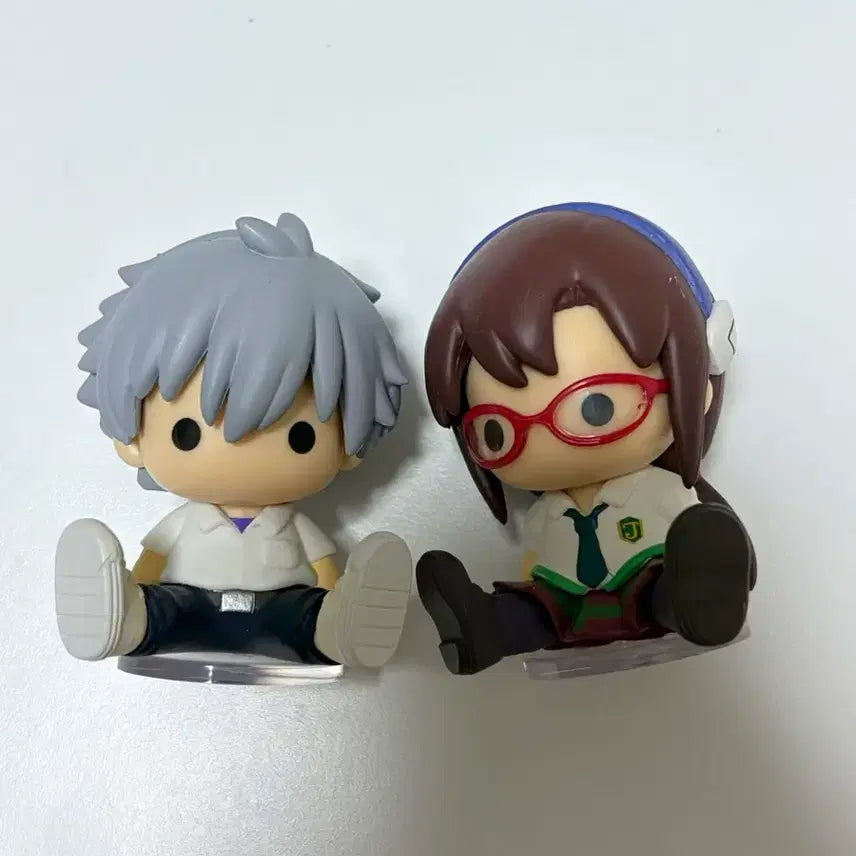 [BUNJANG] Evangelion Kaworu Mari Petal Doll Bundle Set / 에반게리온 카오루 마리 페타돌 일괄 판매