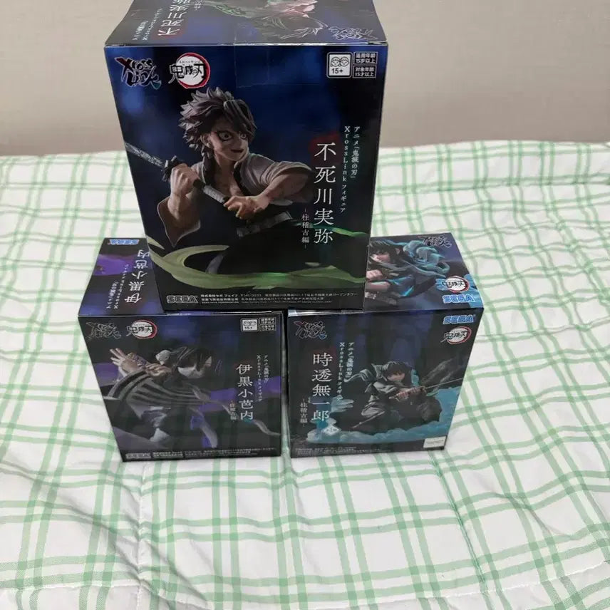 [BUNJANG] Demon Slayer XcrossLink Figure Set (4 Types, Sealed) / 귀멸의칼날 3종 XcrossLink 피규어 (미개봉)