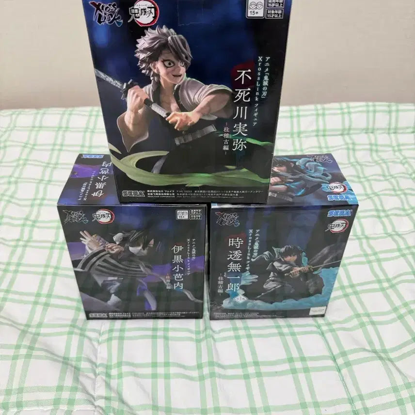 [BUNJANG] Demon Slayer XcrossLink Figure Set (4 Types, Sealed) / 귀멸의칼날 3종 XcrossLink 피규어 (미개봉)