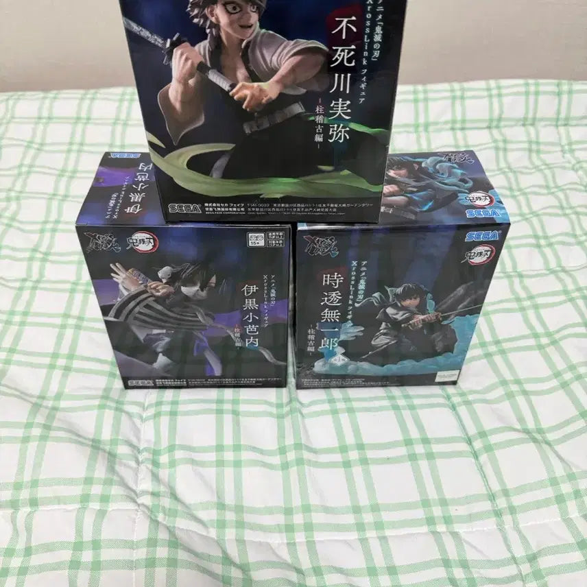 [BUNJANG] Demon Slayer XcrossLink Figure Set (4 Types, Sealed) / 귀멸의칼날 3종 XcrossLink 피규어 (미개봉)