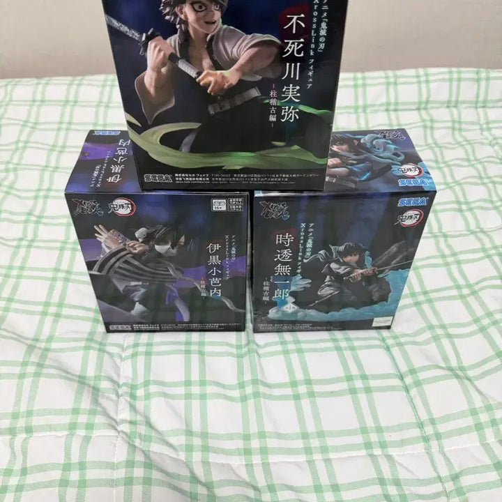 [BUNJANG] Demon Slayer XcrossLink Figure Set (4 Types, Sealed) / 귀멸의칼날 3종 XcrossLink 피규어 (미개봉)