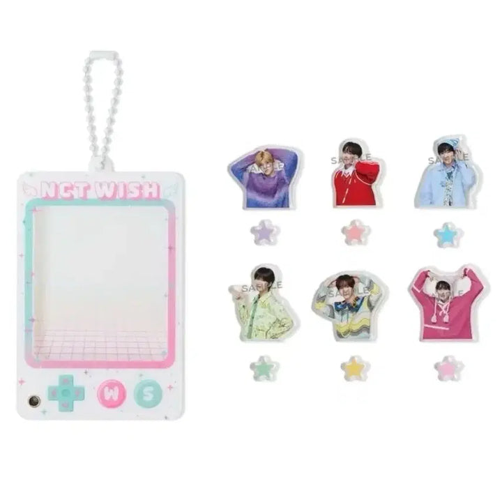 [BUNJANG] NCT WISH Login Japan Tour Shaker Keychain (Sealed) / [미개봉] 엔시티위시 로그인 일본투어 쉐이커 키링