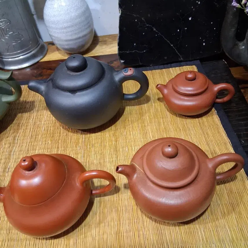 [BUNJANG] Vintage Zisha Teapots (60cc-330cc) / 자사호 6점 (330cc~60cc)