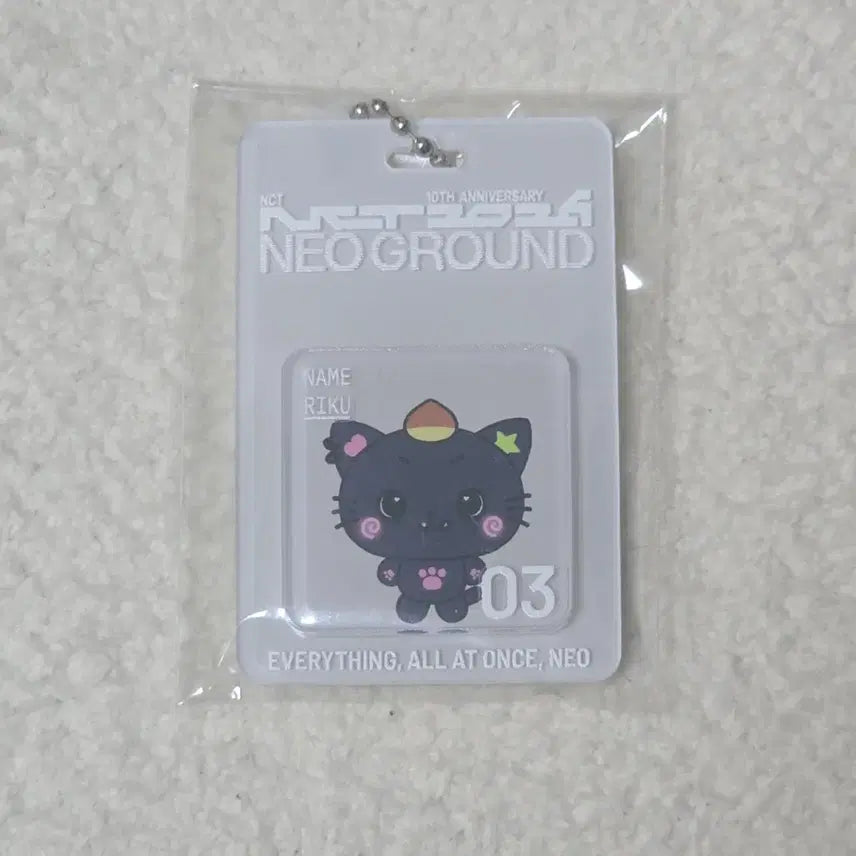[BUNJANG] NCT 10th Anniversary Neo City Pop-Up Miniature Keychain Riku / 엔시티 10주년 네오그라운드 팝업 미니어처 키링 NCTWISH 리쿠
