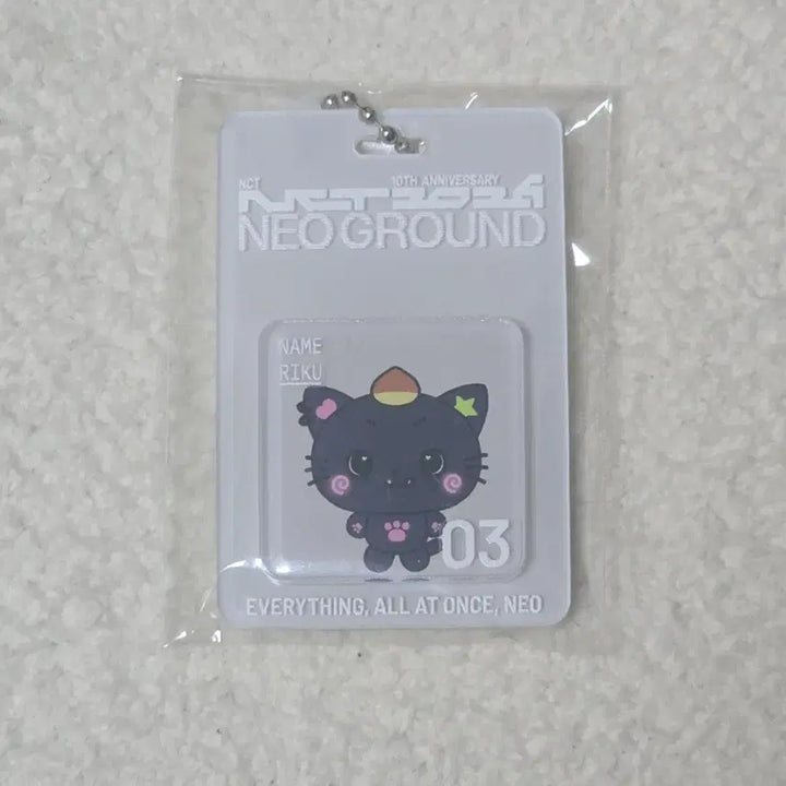 [BUNJANG] NCT 10th Anniversary Neo City Pop-Up Miniature Keychain Riku / 엔시티 10주년 네오그라운드 팝업 미니어처 키링 NCTWISH 리쿠