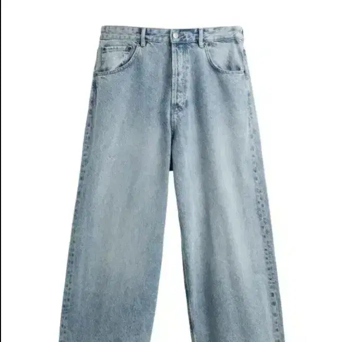[SOLD OUT] 자라 배기 와이드 핏 데님 팬츠