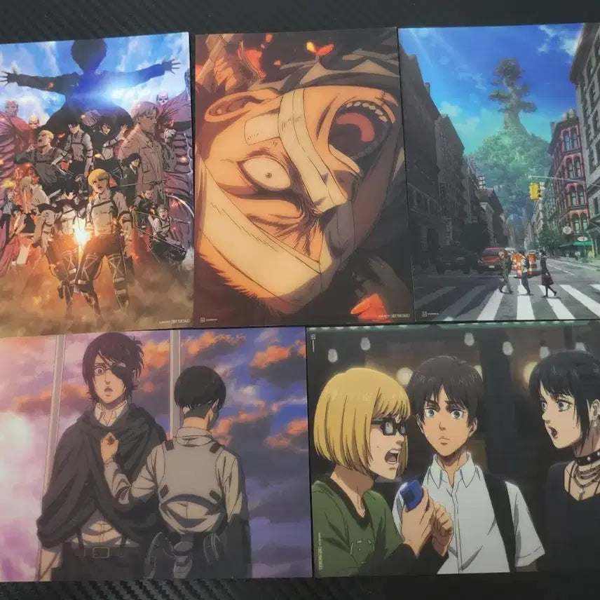 [BUNJANG] Attack on Titan The Final Season Postcard / 진격의거인 the last attack 엽서