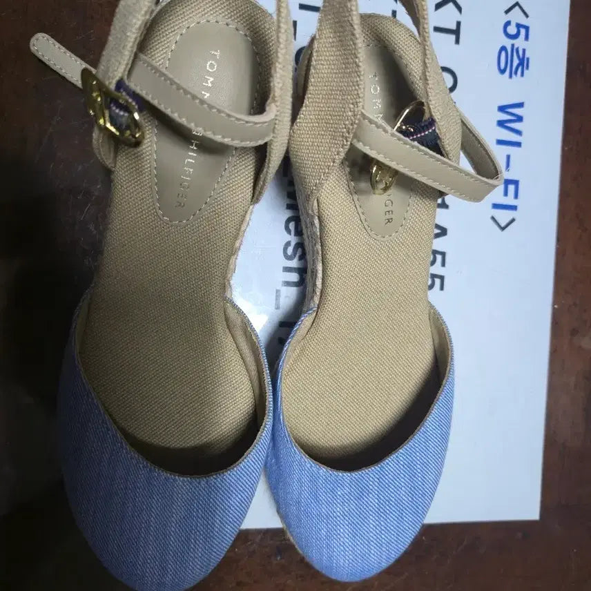 [BUNJANG] Tommy Hilfiger Espadrille Sandals / 타미힐피거 여름 샌들