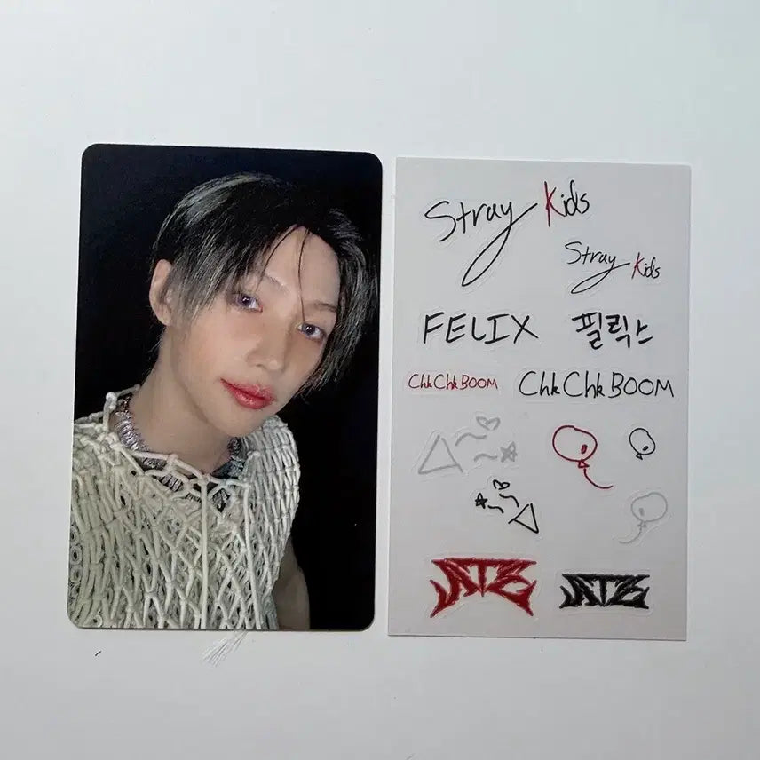 [BUNJANG] Stray Kids Felix ATE Platform NEMO Version / 스트레이 키즈 ATE 플랫폼 필릭스 포카 +스티커