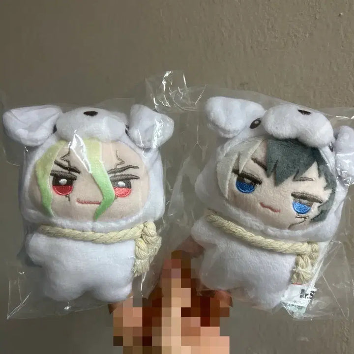 [BUNJANG] Dr. Stone Senku &amp; Gen Mimiigurumi Bundle Set / 닥터스톤 미미구루미 센쿠, 겐 일괄판매