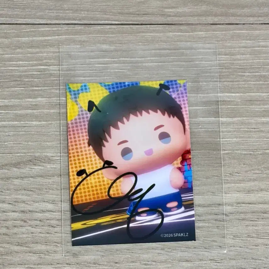 [BUNJANG] Sparkles Baek Youngwoon Lucky Draw POB / 스파클즈 뽀시래기 특전 입장특전 입특 백영운 양도 백라이트
