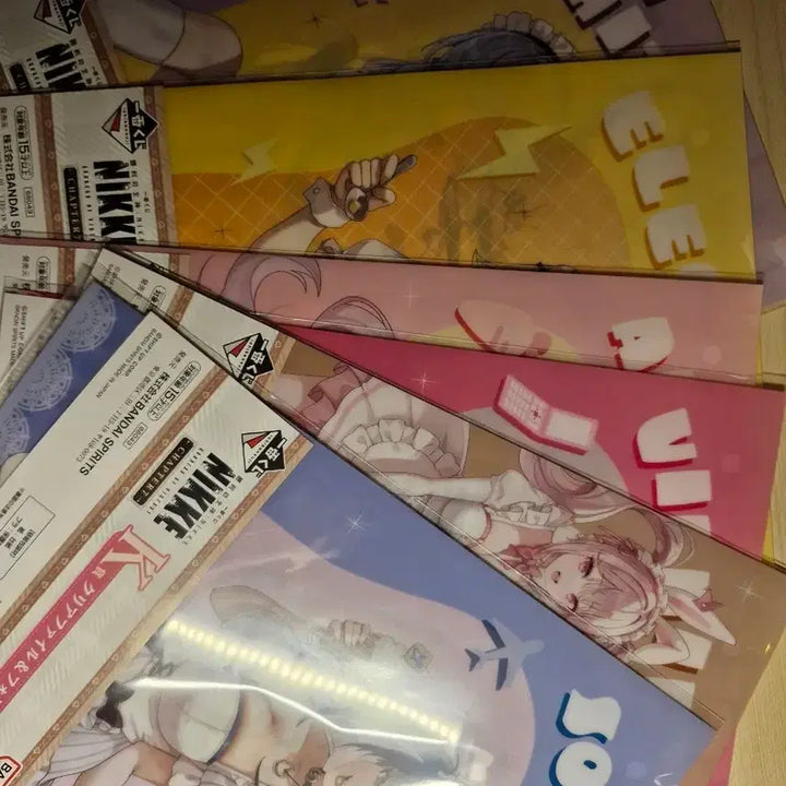 [BUNJANG] NIKKE Kuzushi Chapter 7 Clear File Bundle Set (Sealed) / (미개봉,일괄) 니케 쿠지 챕터 7 클리어파일 판매합니다!