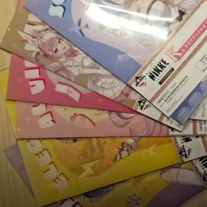 [BUNJANG] NIKKE Kuzushi Chapter 7 Clear File Bundle Set (Sealed) / (미개봉,일괄) 니케 쿠지 챕터 7 클리어파일 판매합니다!