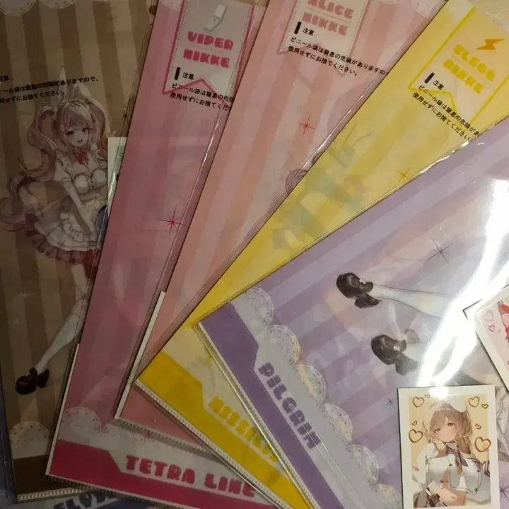 [BUNJANG] NIKKE Kuzushi Chapter 7 Clear File Bundle Set (Sealed) / (미개봉,일괄) 니케 쿠지 챕터 7 클리어파일 판매합니다!