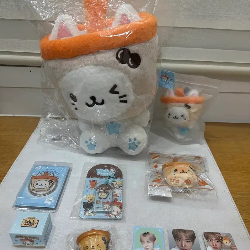 [BUNJANG] NCT WISH Yushi Wish Bakery Bubble Nyang Plush / NCT WISH 유우시 위시베이커리 버블냥