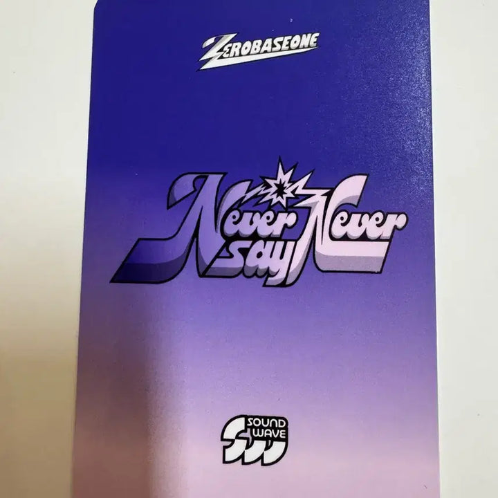 [BUNJANG] ZEROBASEONE Zb1 Never Say Never Soundwave Zhang Hao POB / 제로베이스원 zb1 never say never 사운드웨이브 장하오