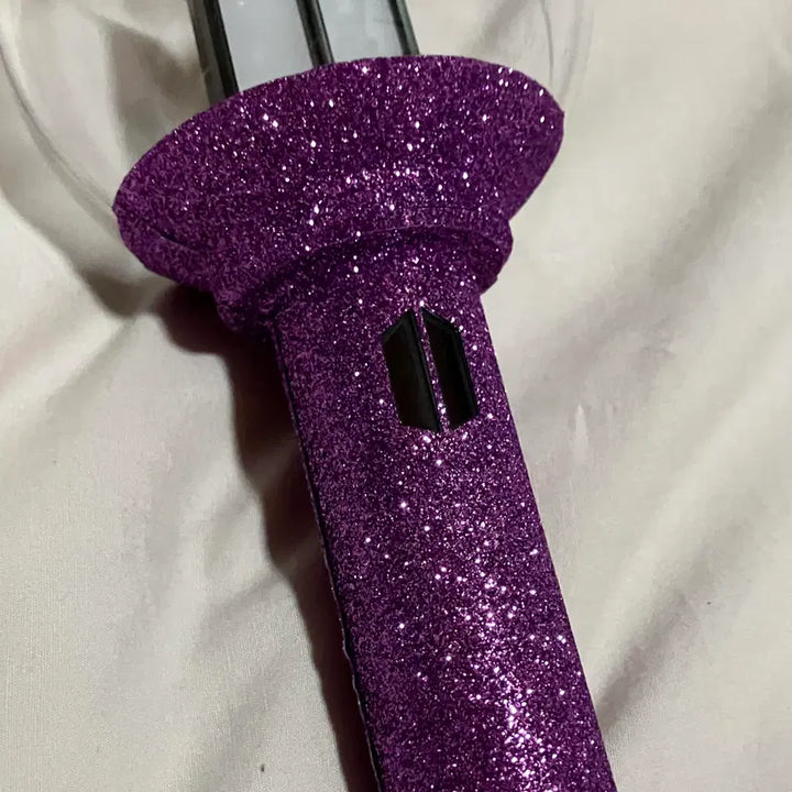 [BUNJANG] BTS Army Bomb Skin Sticker - Glitter Purple / 사미밤 스티커 빤짝이 진보라 bts 응원봉 스킨 아미밤 꾸미기