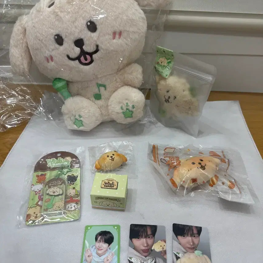[BUNJANG] NCT WISH Jaehee Wish Bakery Dangtriever Set / 엔시티위시 재희 위시베이커리 댕트리버 세트