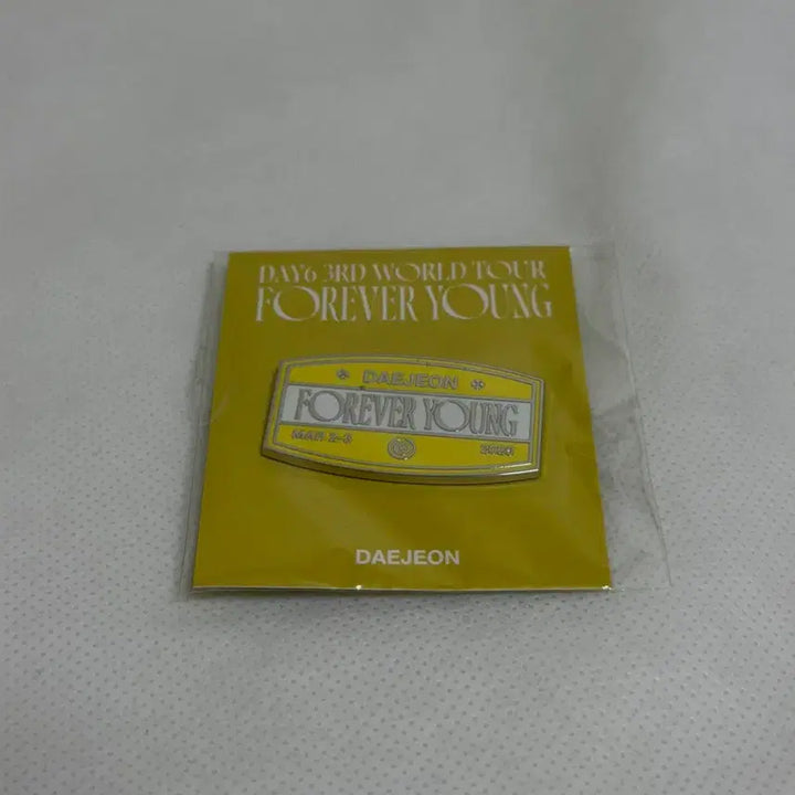[BUNJANG] DAY6 Forever Young Daejeon Concert Badge / 데이식스 포에버영 대전콘 뱃지