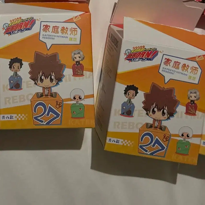 [BUNJANG] Katekyo Hitman Reborn! SD Mini Figure Gacha Bundle Set / [확정/일괄] 가히리 sd 미니 피규어 가챠 가정교사 히트맨 리본