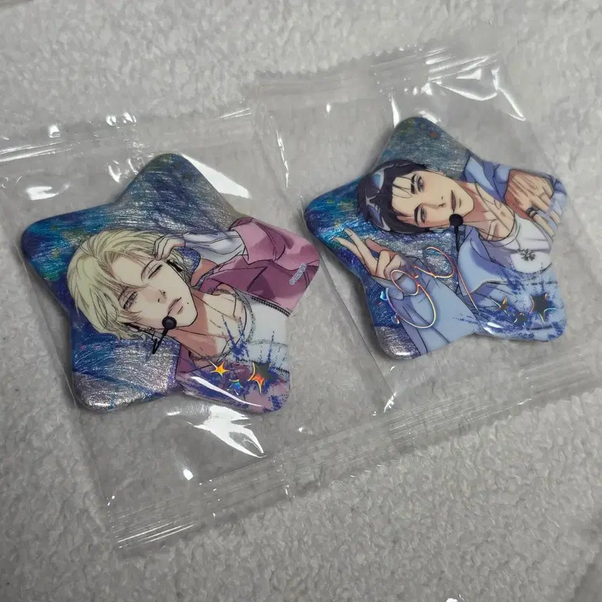 [BUNJANG] Sparkles Pop-up Bundle Set Baek In-Seo Baek Young-Woon Can Badge Set Goods / 일괄) 스파클즈 팝업 백라이트 한서인 백영운 캔뱃지 세트 굿즈